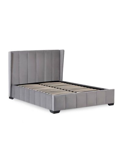 Katie Bed Frame - Grey Velvet – Julian Bowen, view 8