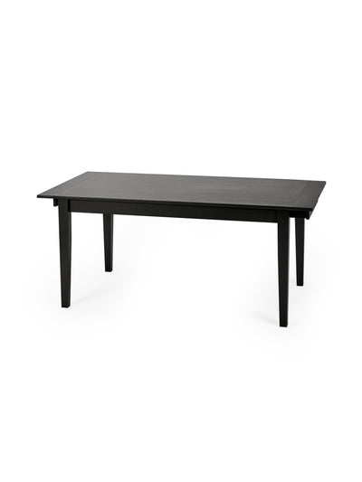Knoxley Black Oak Rectangular 173-251cm Extending Dining Table – Black Oak Effect