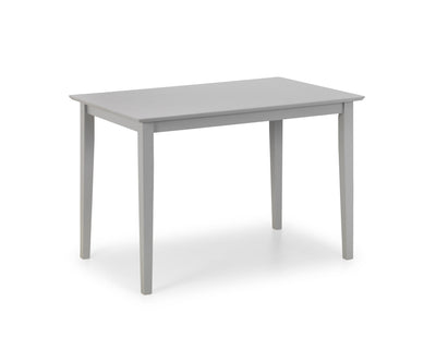 Kobe Compact Rectangular Table - Torino Grey – Julian Bowen