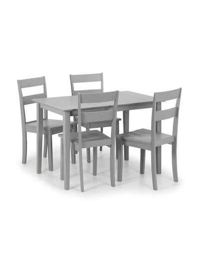 Kobe Compact Rectangular Table - Torino Grey
