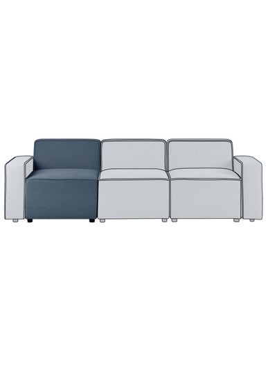 Lago Combination Sofa - Grey