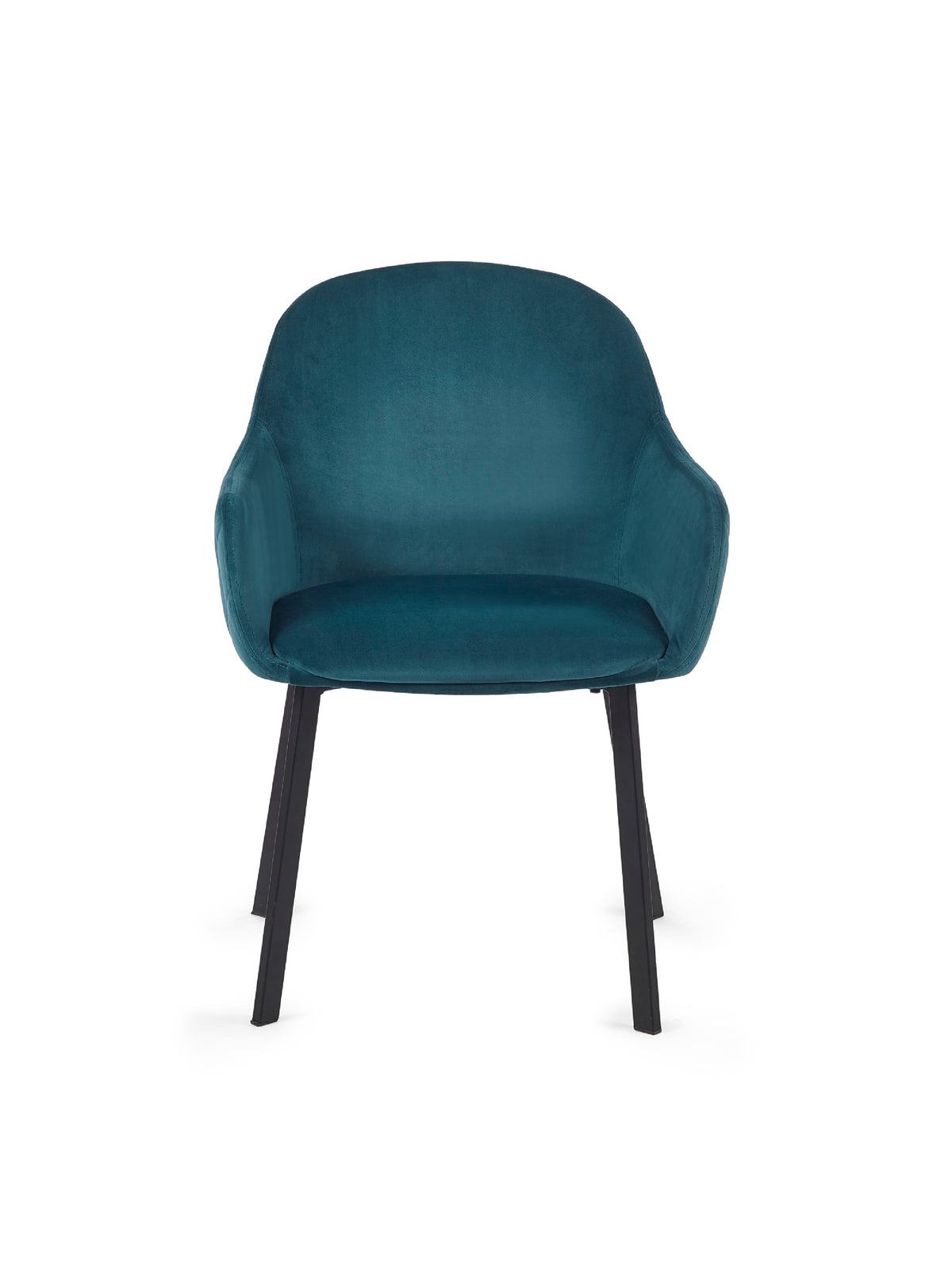 Lima Dining Chairs - Teal Velvet (Set Of 2)