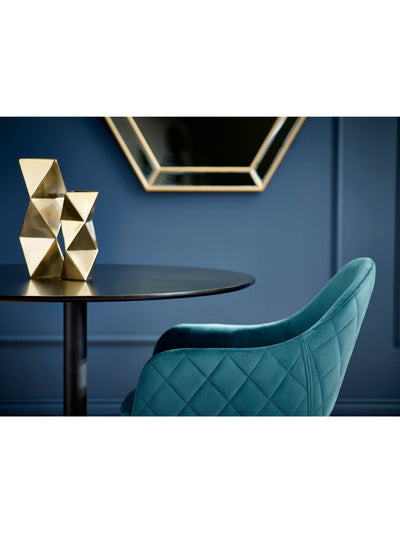 Lima Dining Chairs - Teal Velvet (Set Of 2)