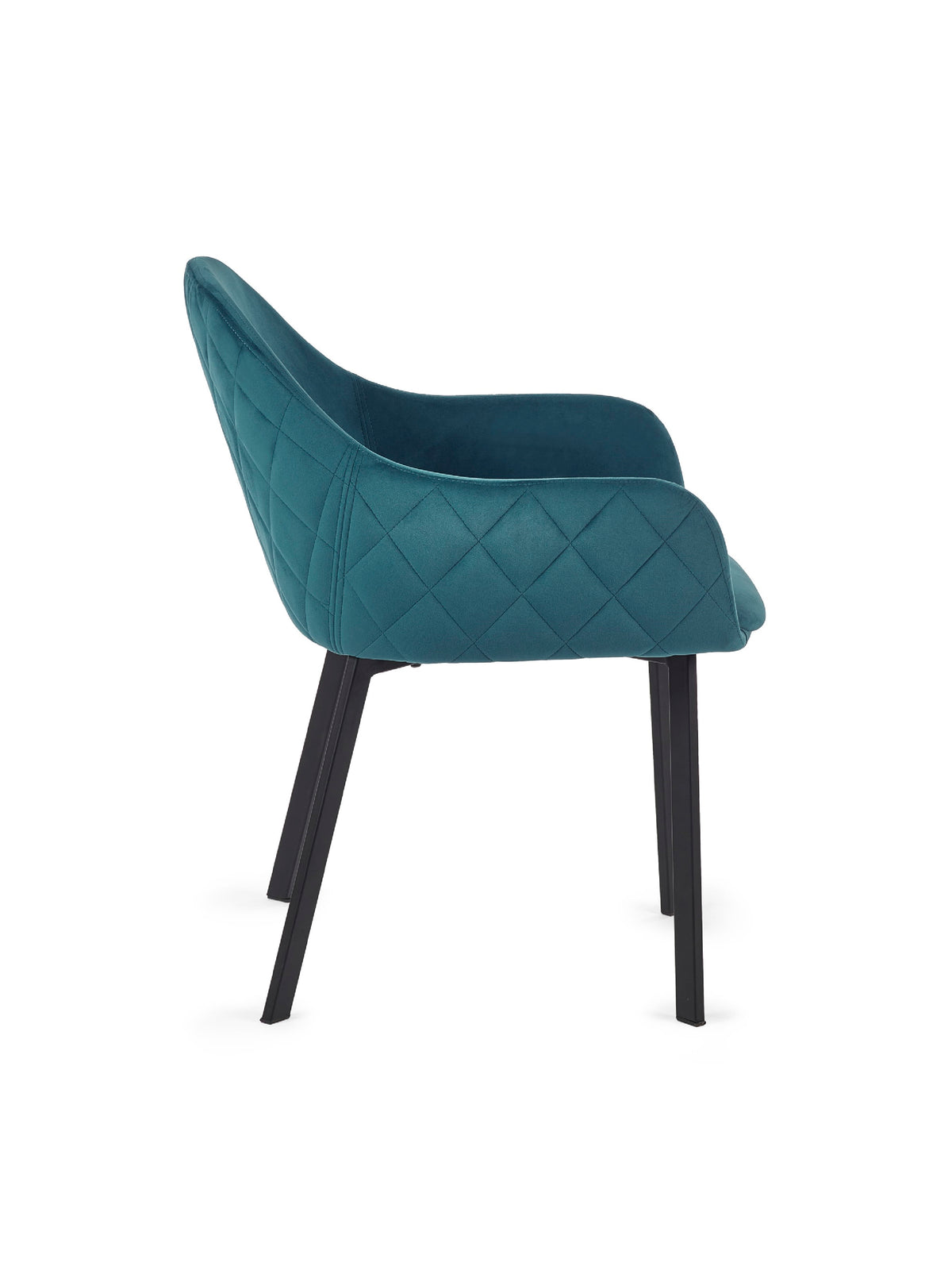 Lima Dining Chairs - Teal Velvet (Set Of 2)