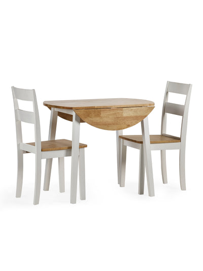 Linwood Round Drop Leaf Table - Natural Top