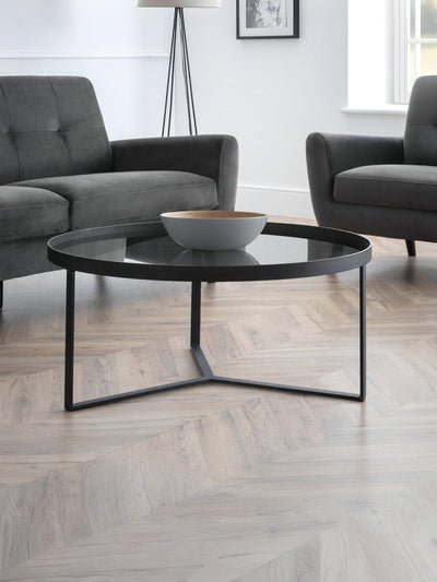 Loft Coffee Table - Smoked Glass