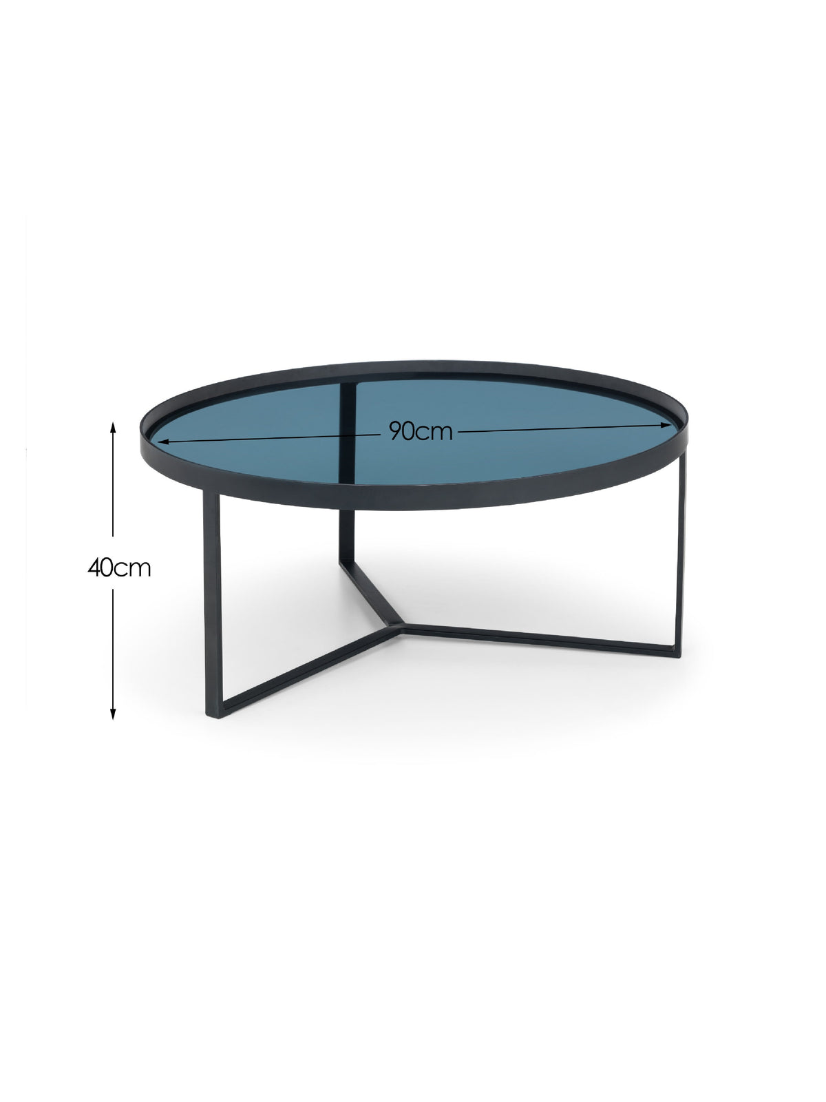 Loft Coffee Table - Smoked Glass