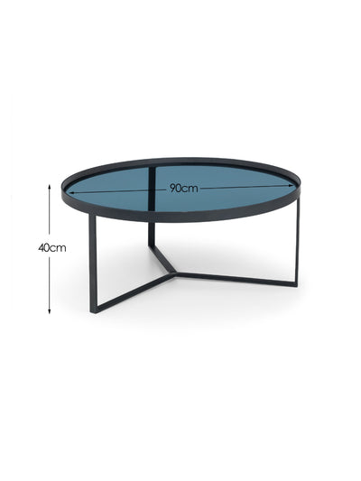 Loft Coffee Table - Smoked Glass