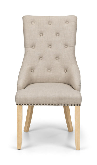 Loire Button Back Chairs (Set of 2) – Julian Bowen, view 4