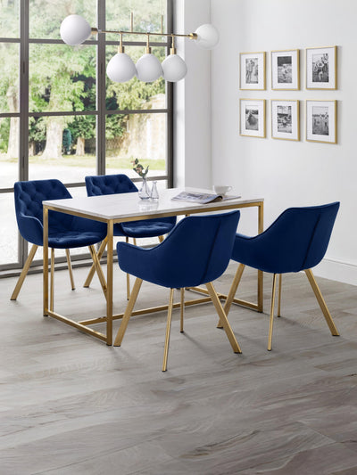 Lorenzo Dining Chairs - Blue (Set Of 2)