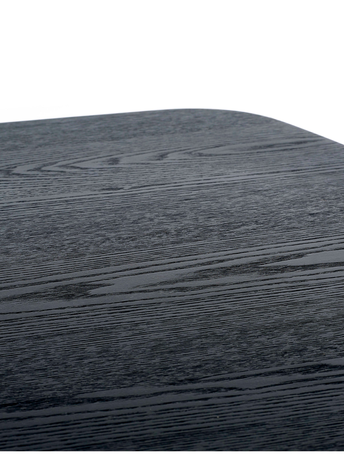 Louis Fluted Extending Dining Table - Black