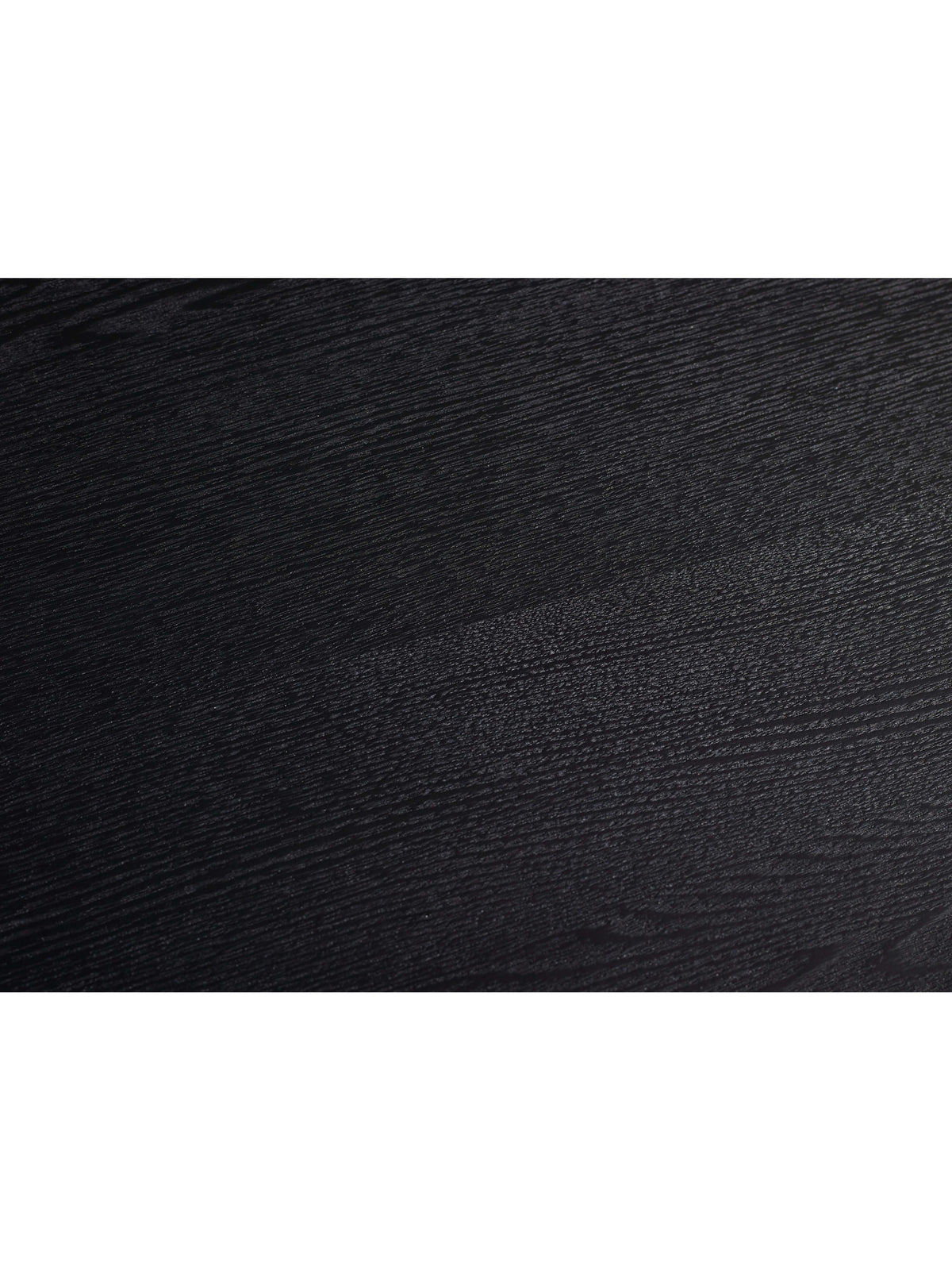 Louis Fluted Compact Coffee Table - Black