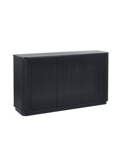 Louis Fluted Sideboard - Black