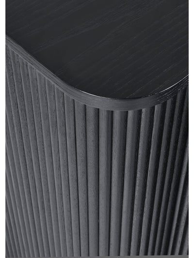 Louis Fluted Sideboard - Black