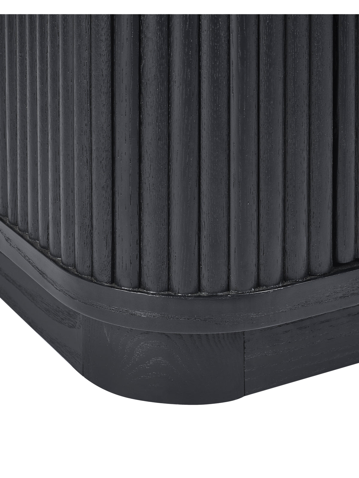 Louis Fluted Sideboard - Black