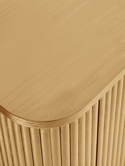 Louis Light Oak Effect Fluted TV Unit