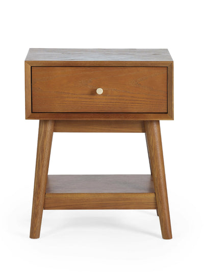 Lowry 1 Drawer Side Table – Julian Bowen, view 4