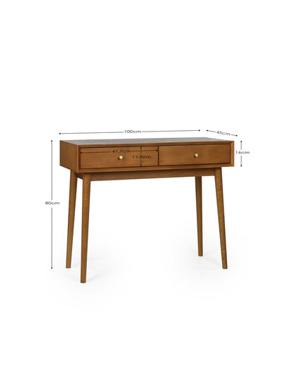 Lowry Writing Desk With 2 Drawers