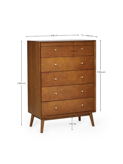 Lowry 5 Drawer Chest