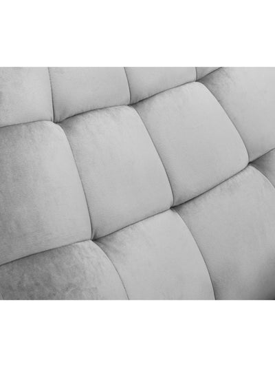Lucerne Velvet Chair - Grey