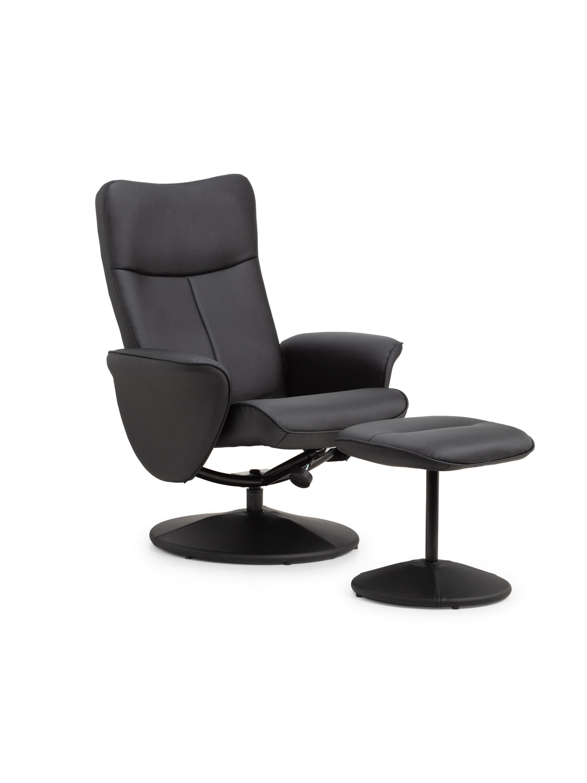 Lugano Recliner & Stool
