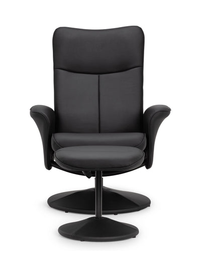 Lugano Recliner & Stool