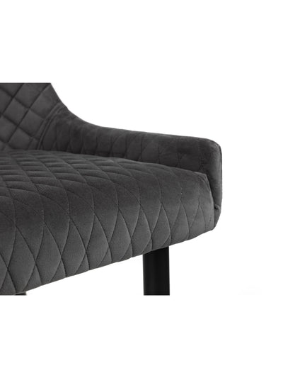 Luxe High Back Bench - Grey