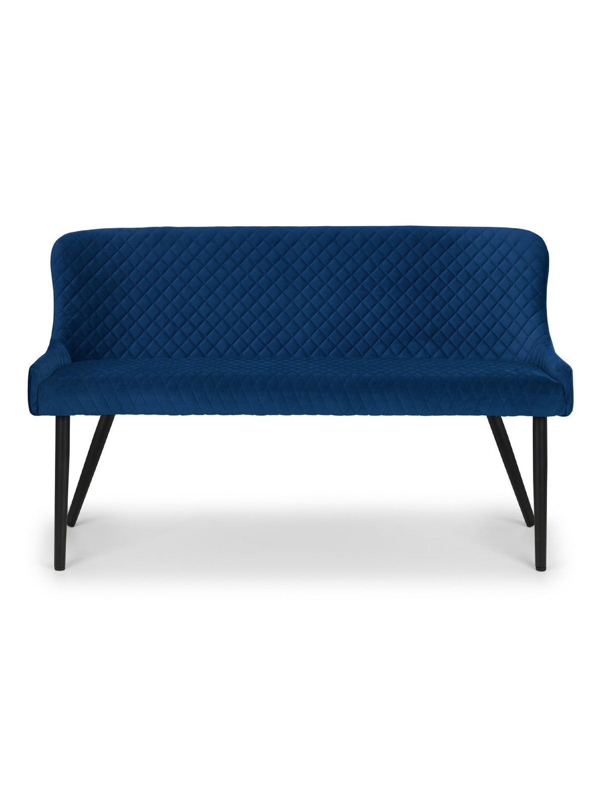 Luxe High Back Bench - Blue