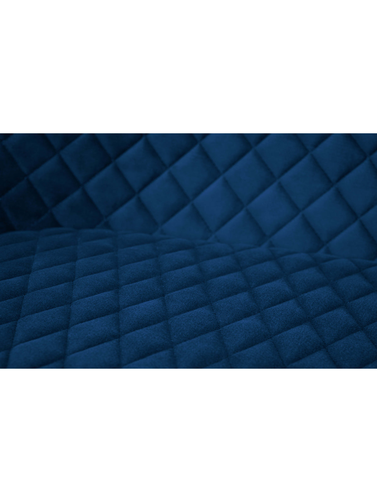 Luxe High Back Bench - Blue