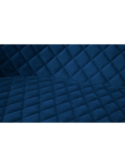 Luxe High Back Bench - Blue
