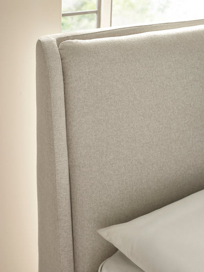 Maddock Ottoman Storage Bed - Beige – Julian Bowen, view 5