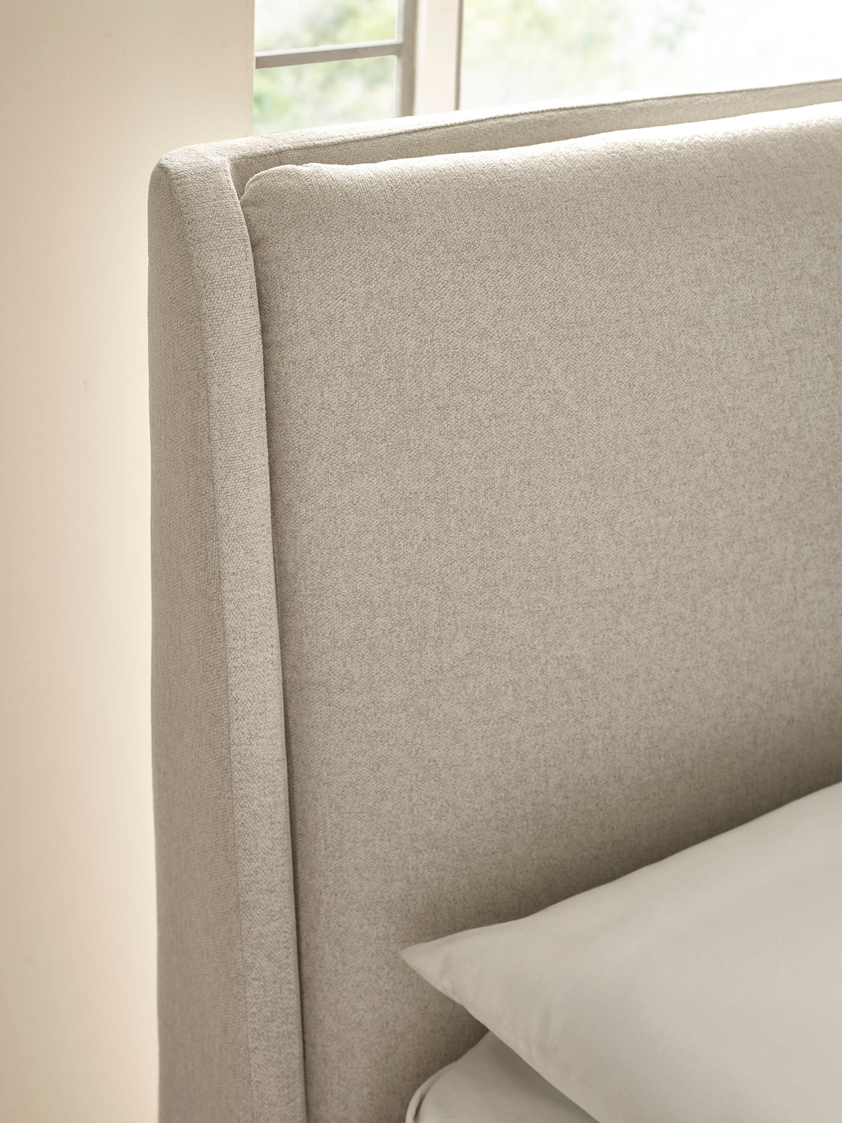 Maddock Ottoman Storage Bed - Beige