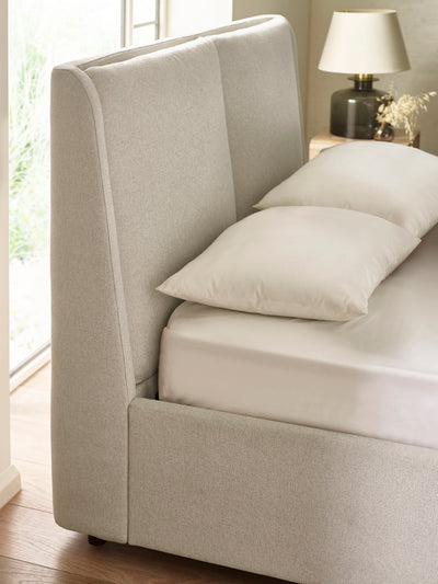 Maddock Ottoman Storage Bed - Beige
