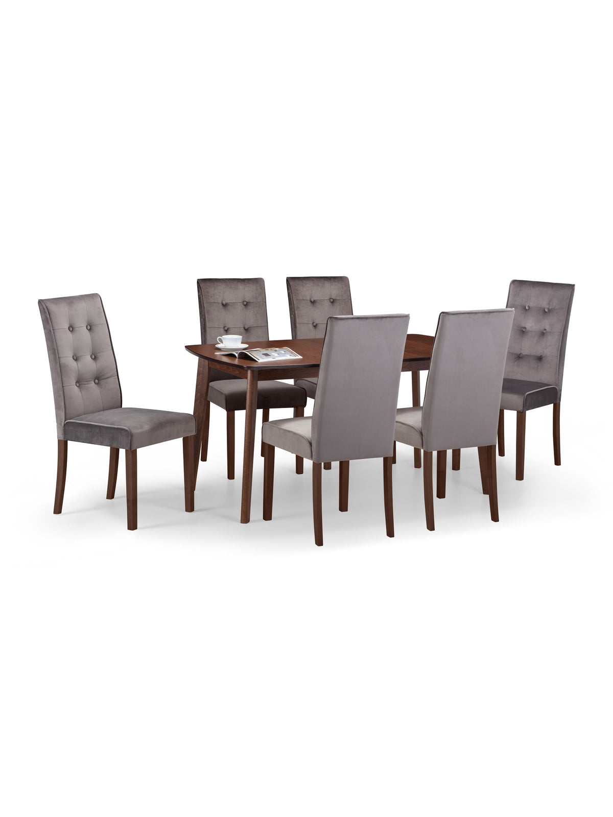 Madrid Velvet Dining Chairs (Set Of 2)