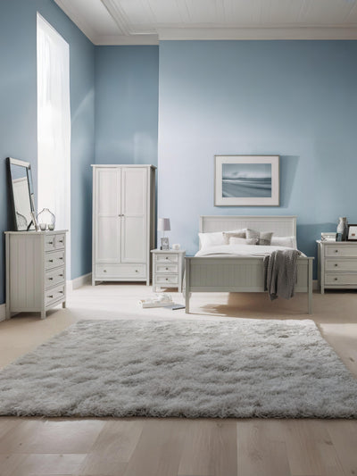 Maine 3 Drawer Bedside- Dove Grey