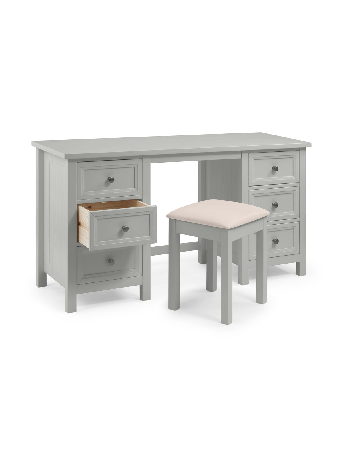 Maine Dressing Table- Dove Grey