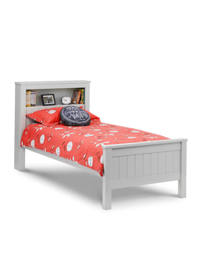 Maine Bookcase Bed Dove Grey