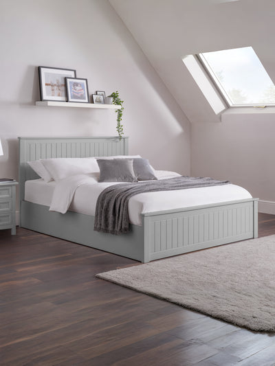 Maine Ottoman Bed in Dove Grey