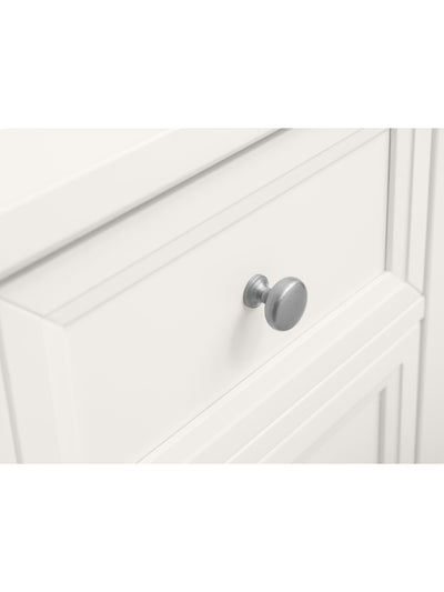 Maine 5 Drawer Tall Chest - Surf White