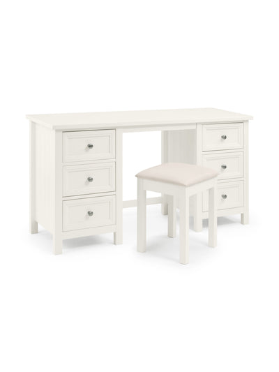 Maine Dressing Table - Surf White