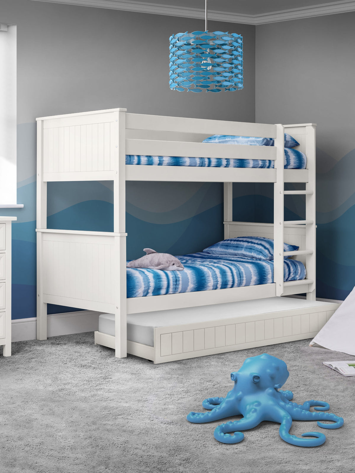 Maine Bunk Bed - Surf White