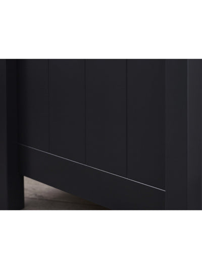 Maine 3 Drawer Bedside - Anthracite