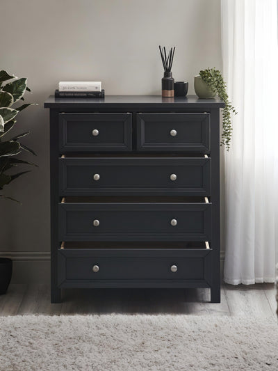 Maine 3+2 Drawer Chest - Anthracite
