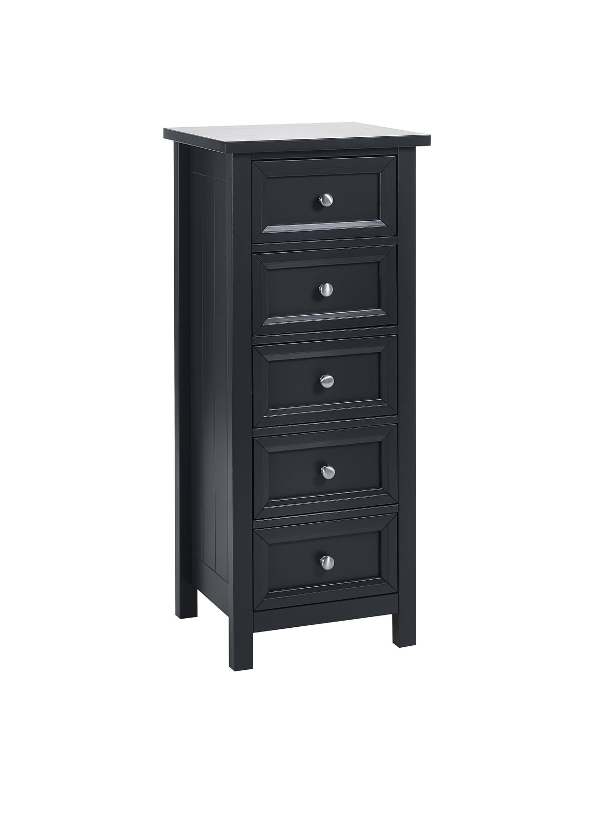 Maine 5 Drawer Tall Chest - Anthracite