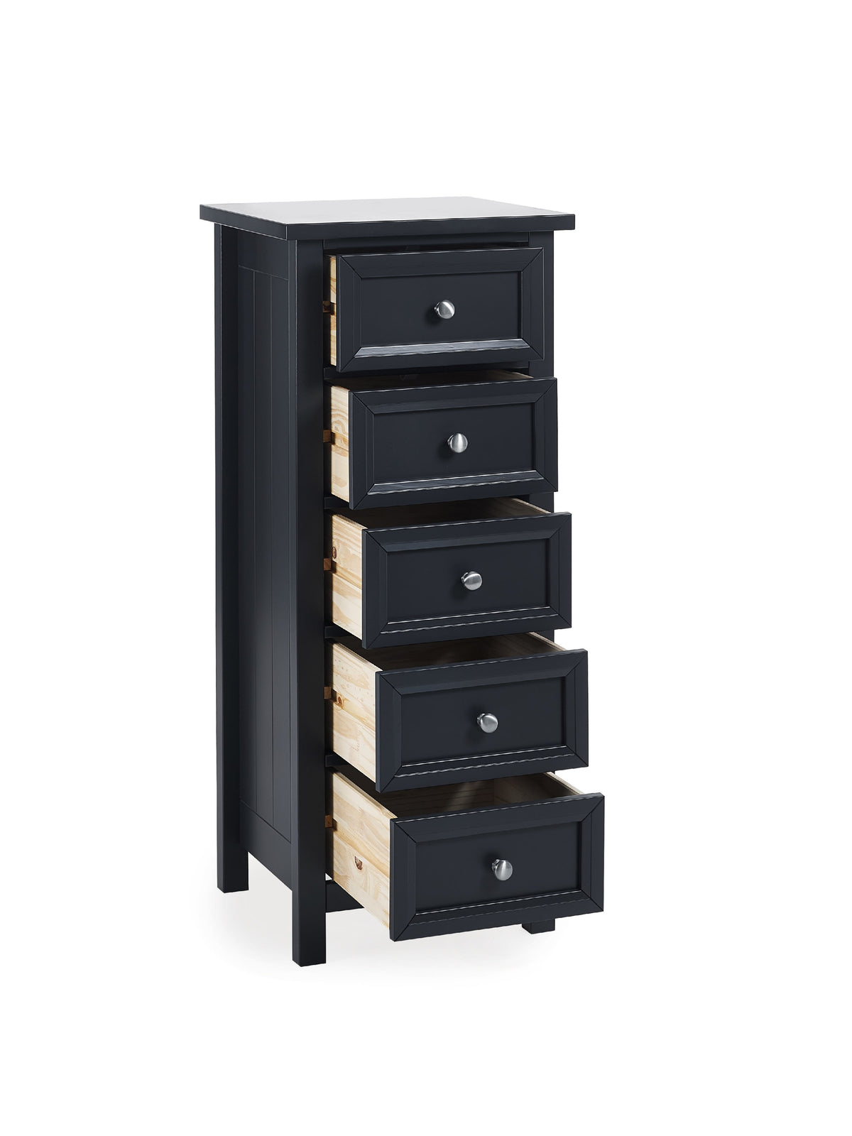 Maine 5 Drawer Tall Chest - Anthracite