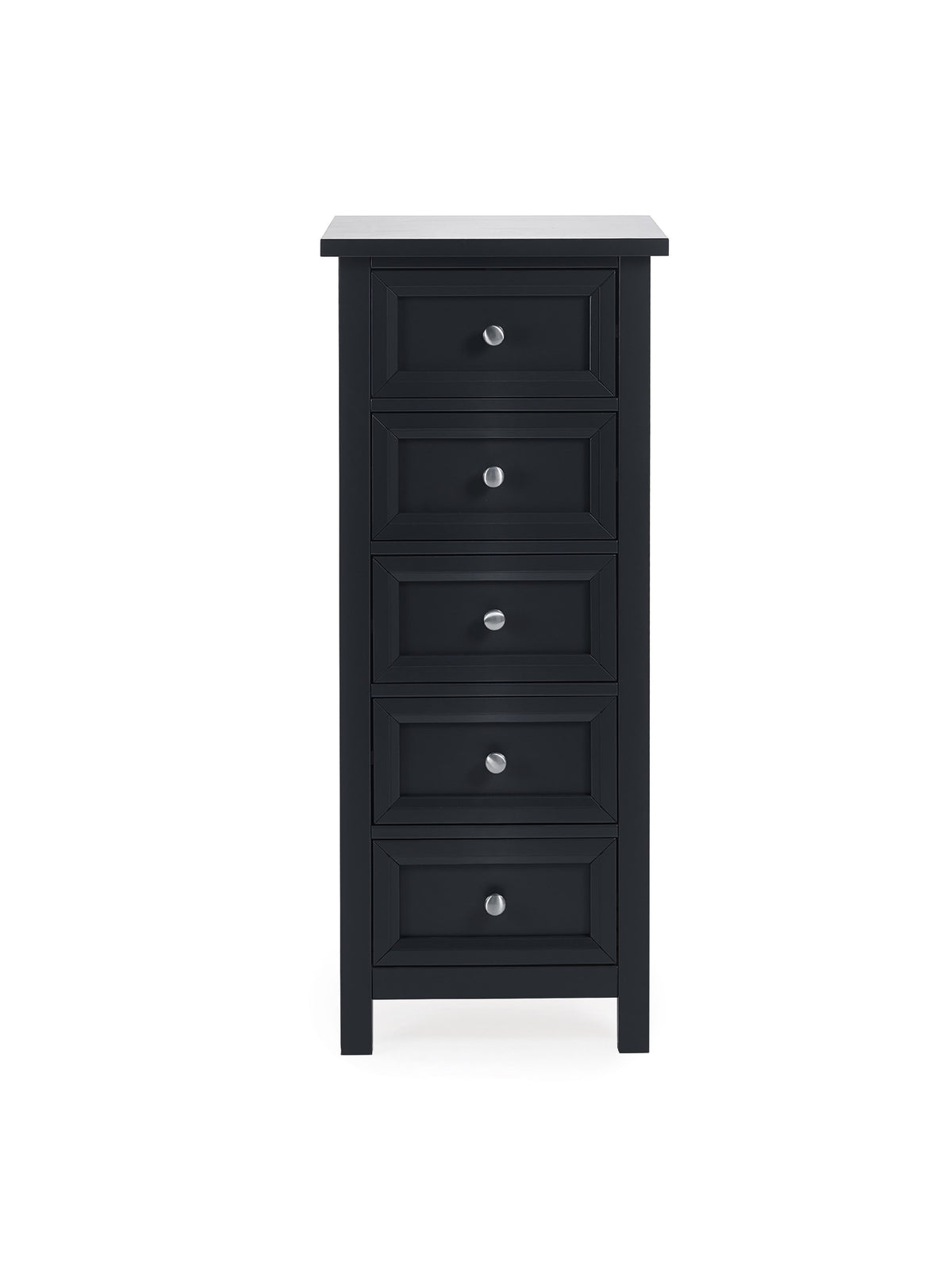 Maine 5 Drawer Tall Chest - Anthracite