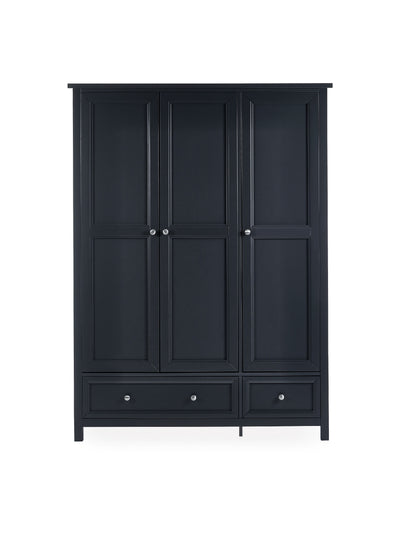 Maine 3 Door Combination Wardrobe - Anthracite