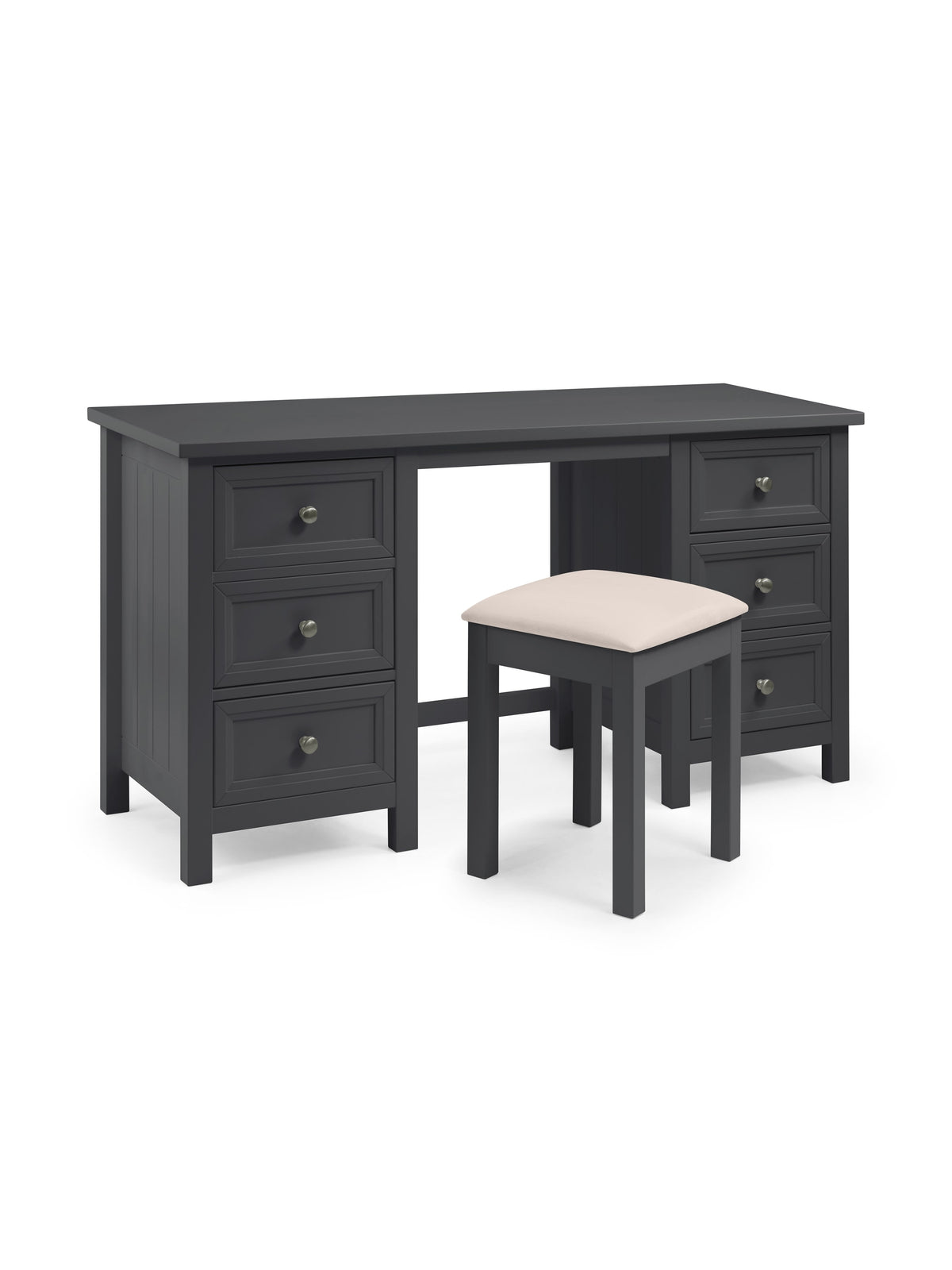 Maine Dressing Stool - Anthracite