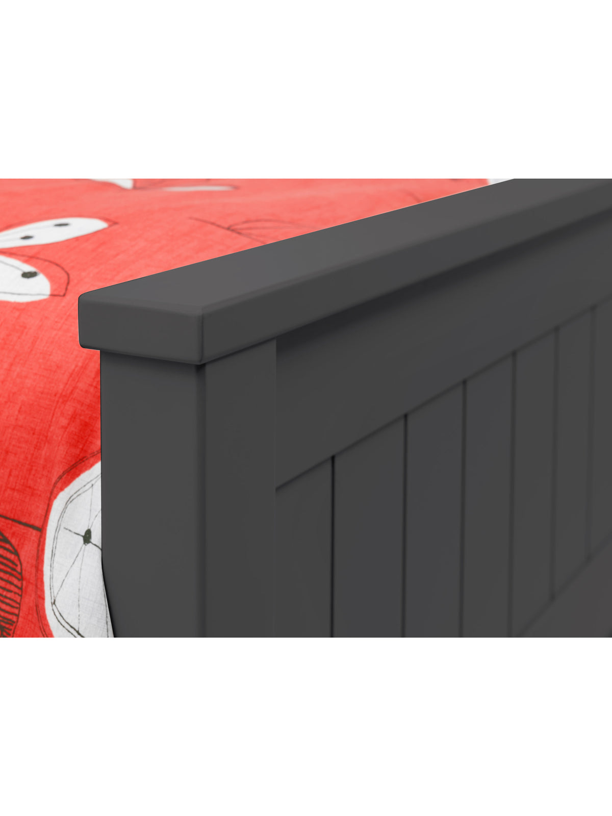 Maine Bookcase Bed - Anthracite
