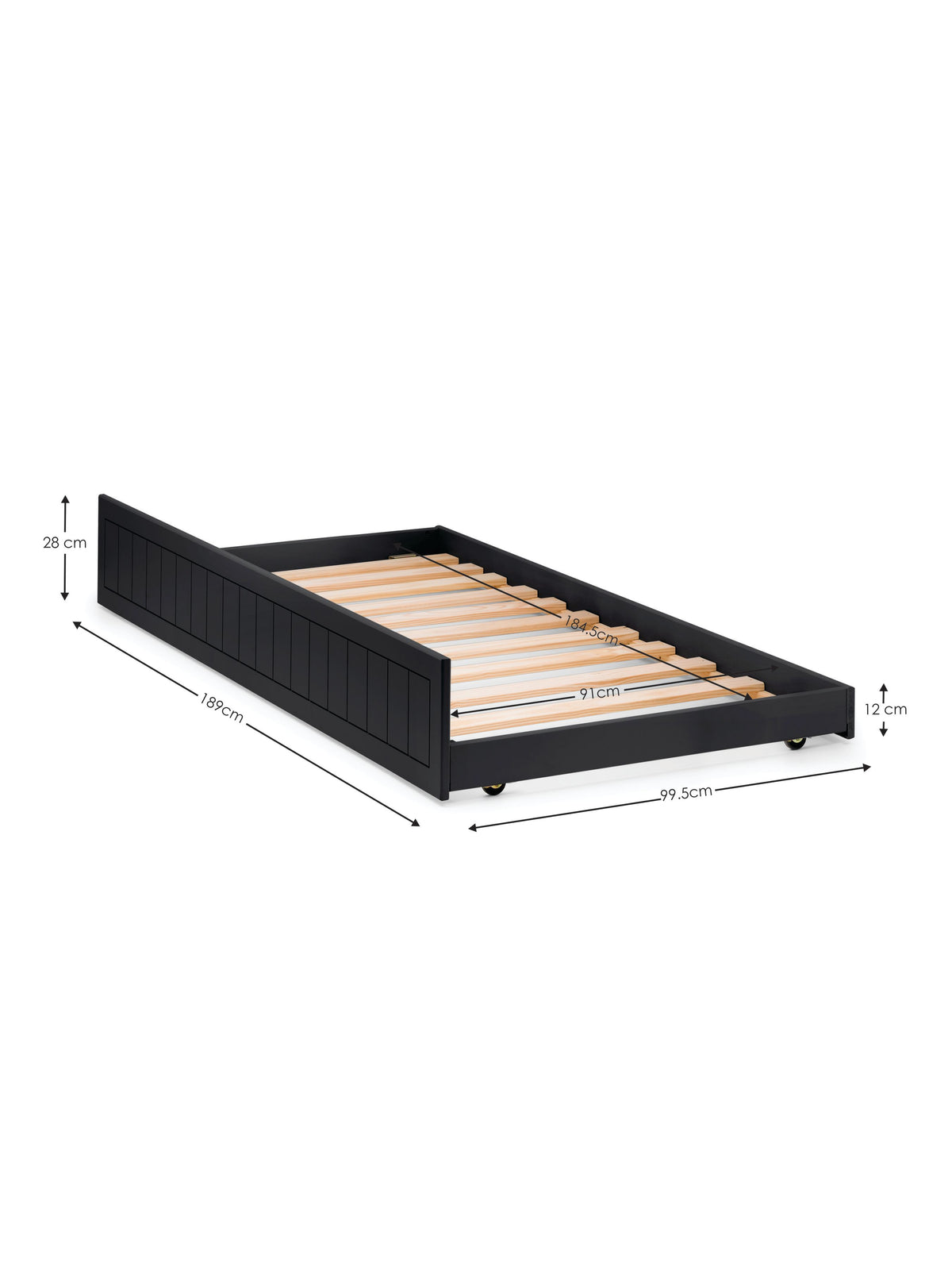 Maine Underbed - Anthracite